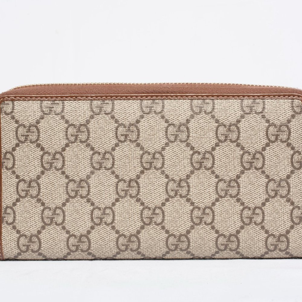 Authentic GUCCI 1955 Horsebit GG Long Wallet - Picture 3 of 8
